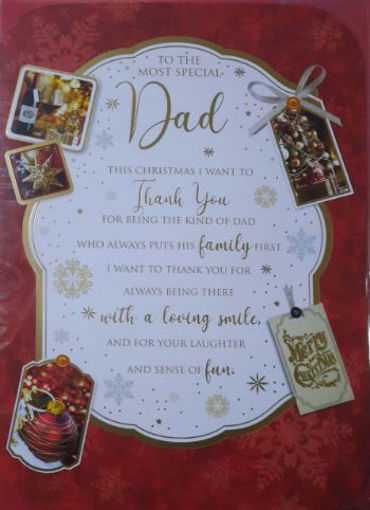 Picture of SPECIAL DAD CHRISTMAS CARD
